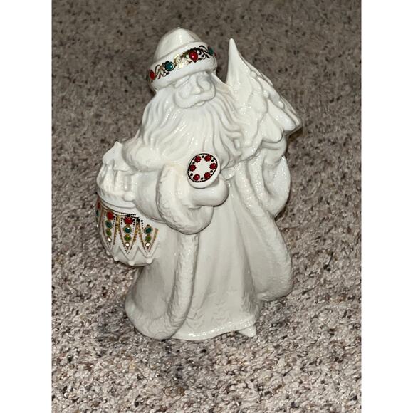 LENOX China Jewels Santa Kris Kringle Figurine - Picture 1 of 9